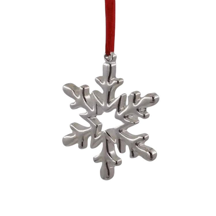 ALUMINIUM SNOWFLAKE HANGING (POLISH)